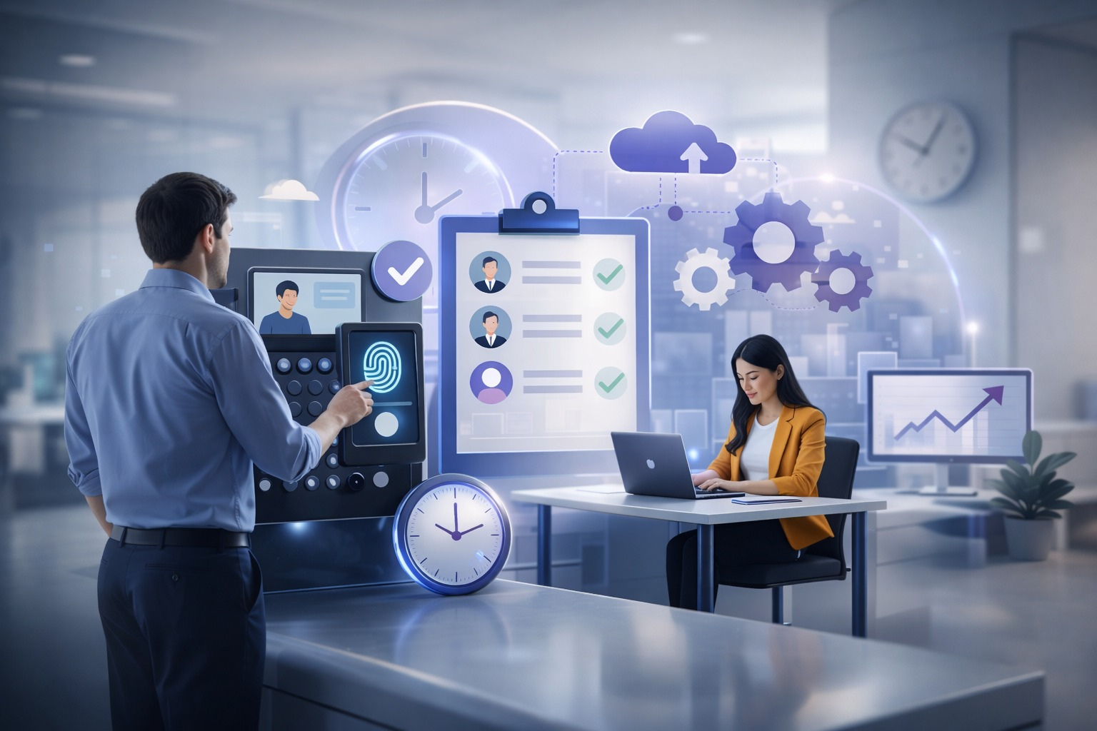 كيف تختار نظام حضور وانصراف مع Odoo