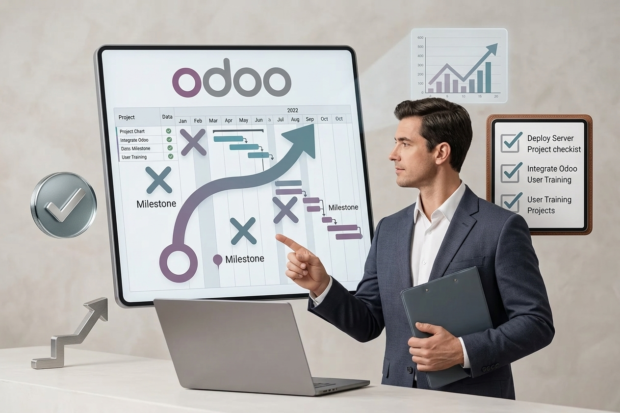 خطة تنفيذ Odoo خطوة بخطوة بدون مفاجآت