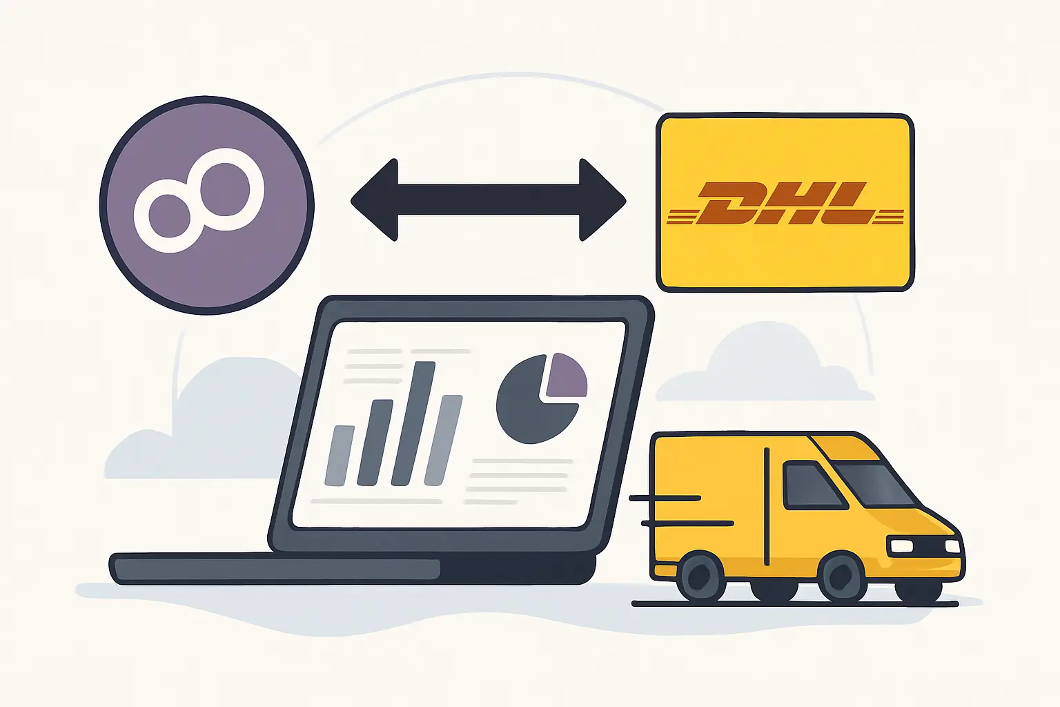 تكامل Odoo مع DHL لعمليات شحن أسرع