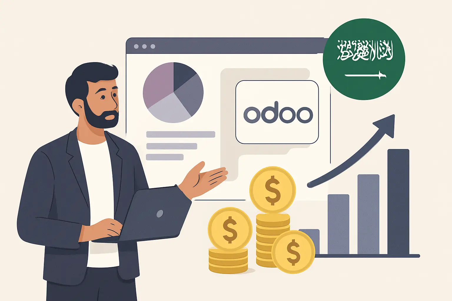 كم تكلفة تطبيق Odoo ERP فعليا في السعودية؟