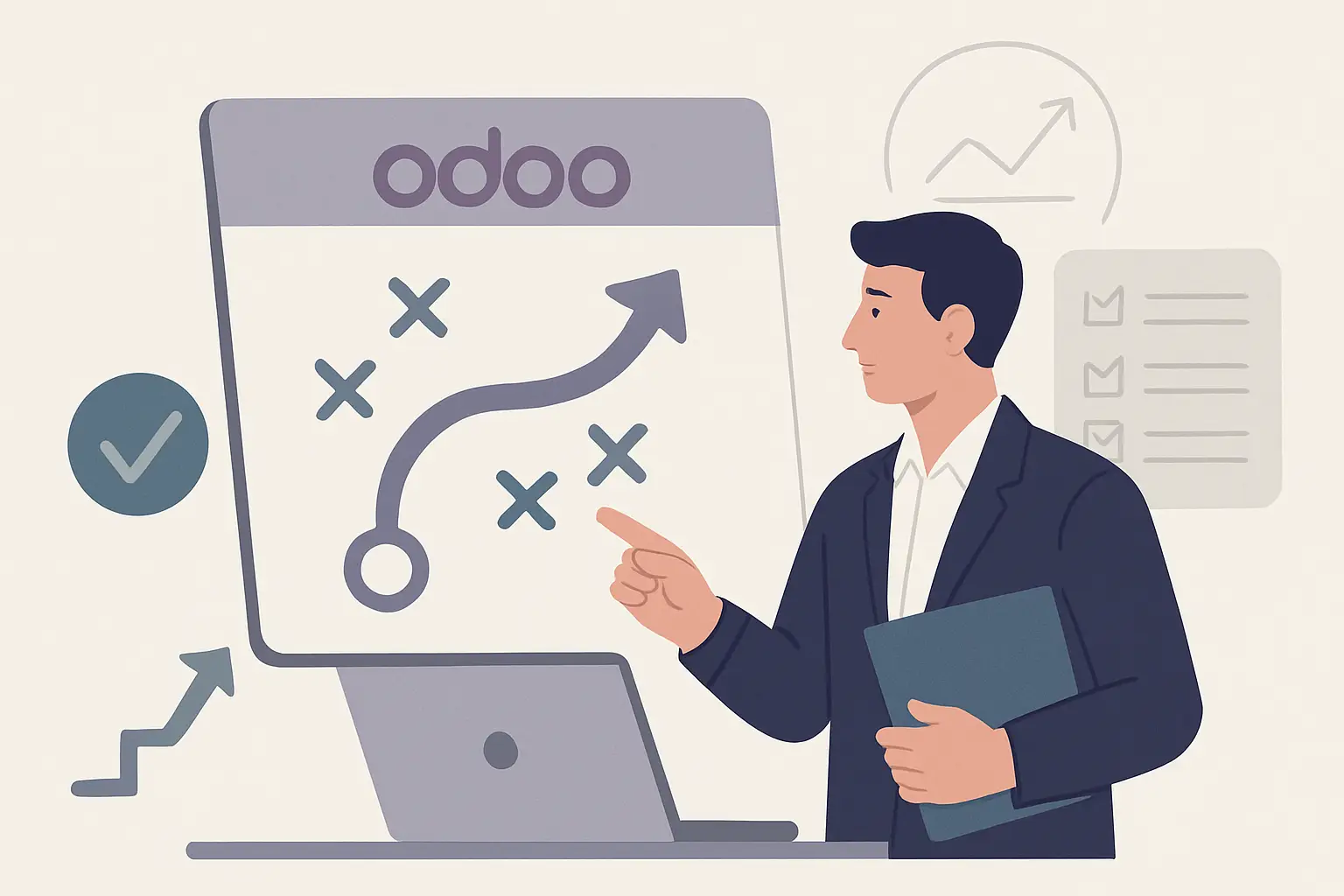 خطة تنفيذ Odoo خطوة بخطوة بدون مفاجآت