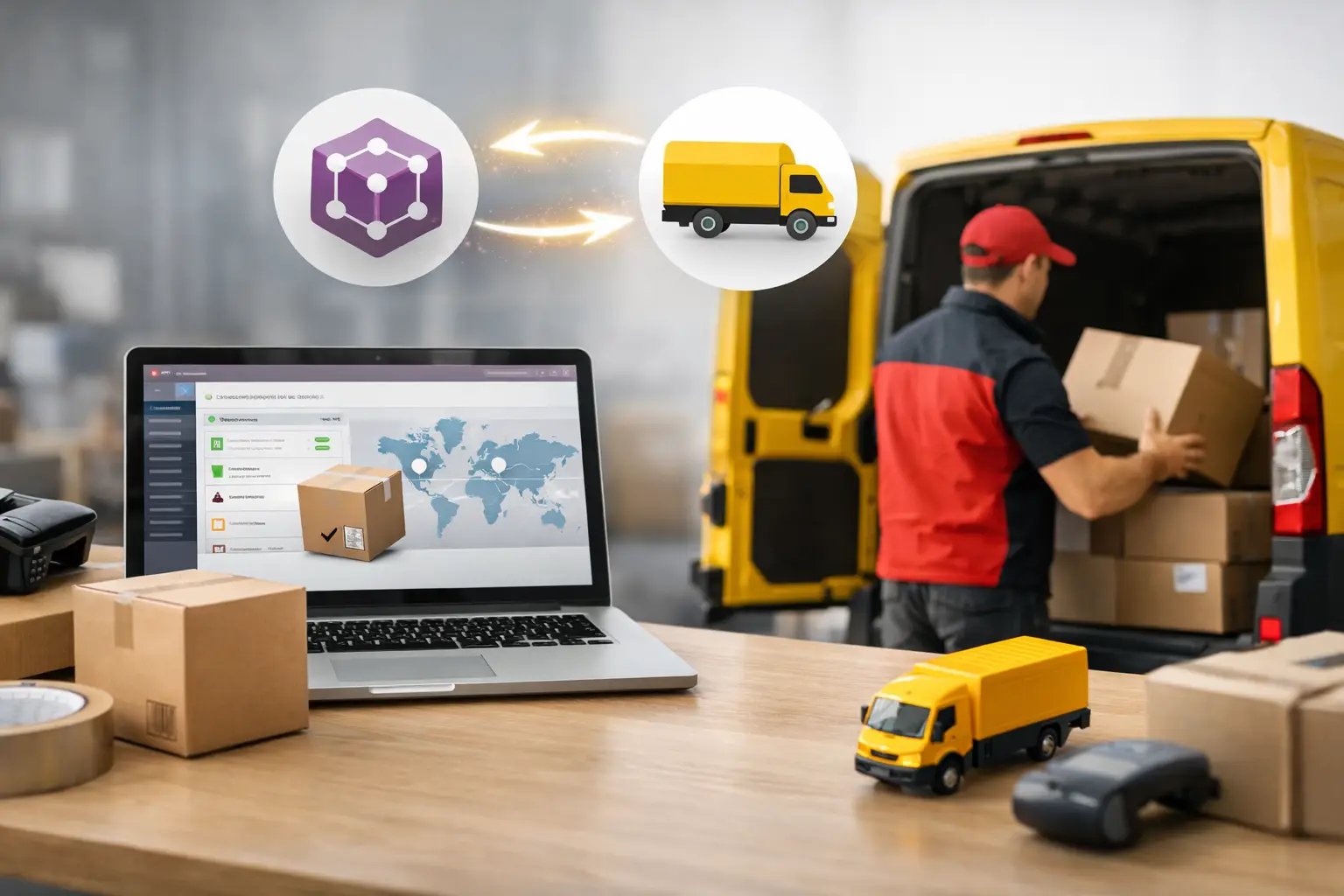 ربط أودو مع DHL لتسريع الشحن والتتبع